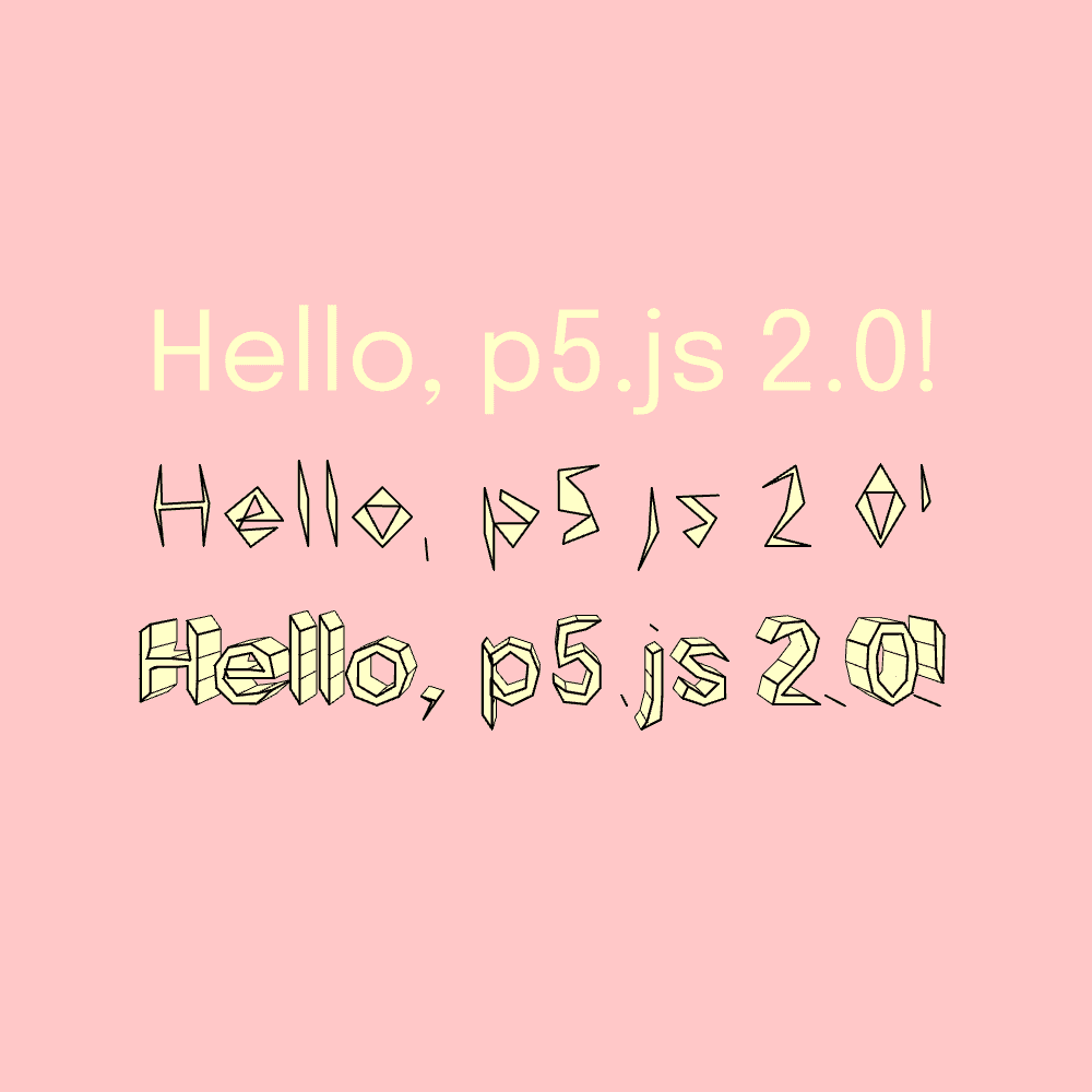 "p5.js 2.0 Fonts Demo" code example