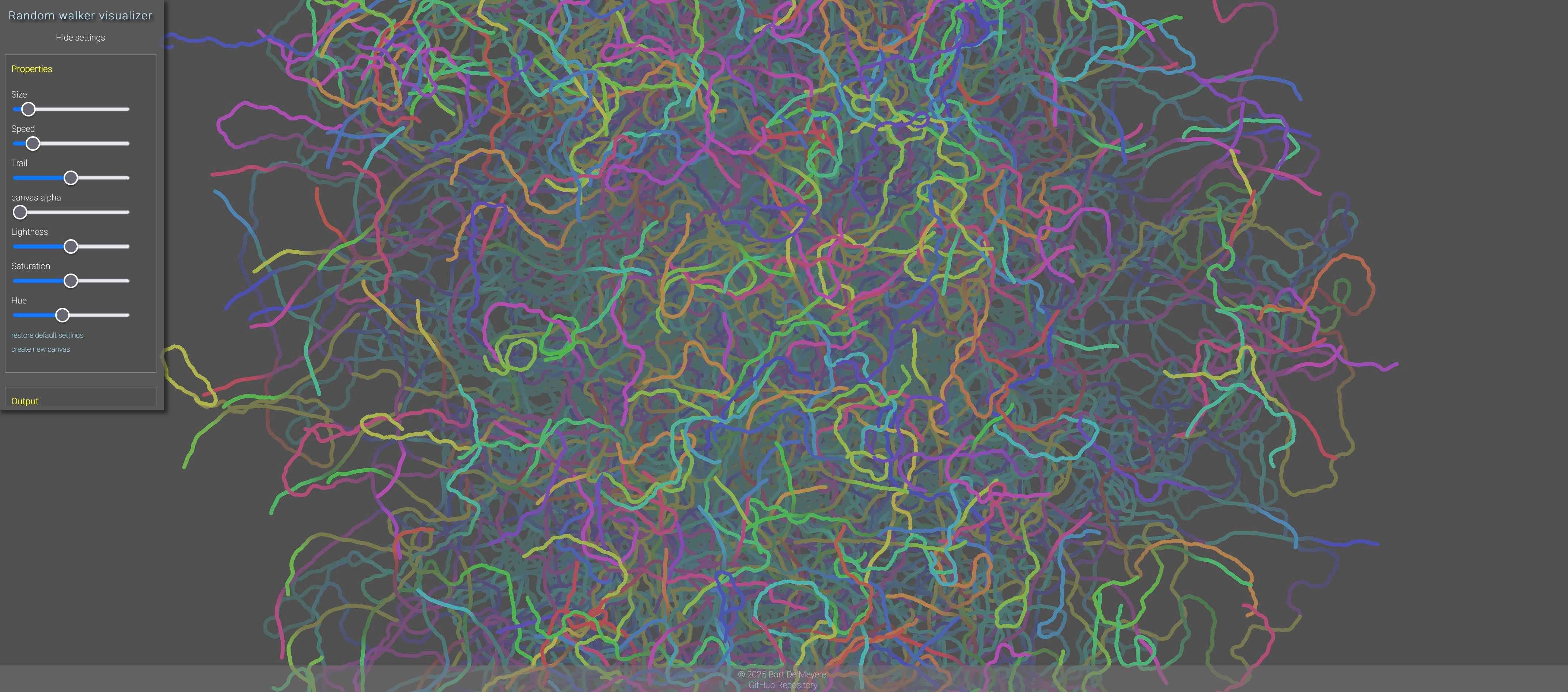 randomwalker visualizer