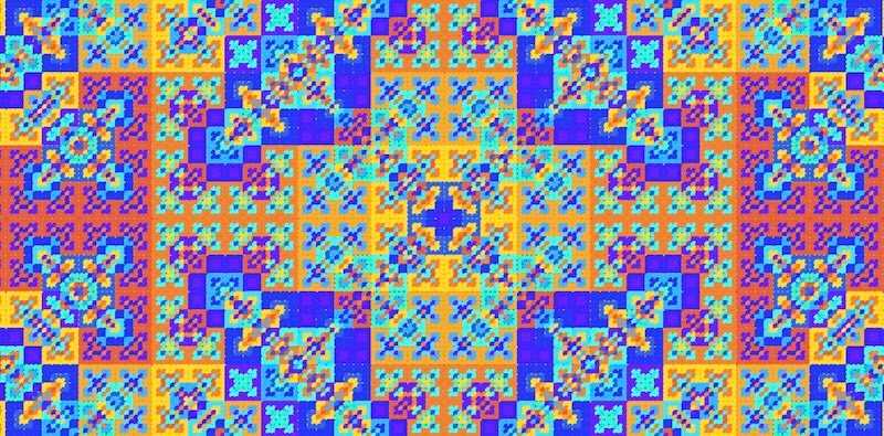 Persian Rug in p5.js